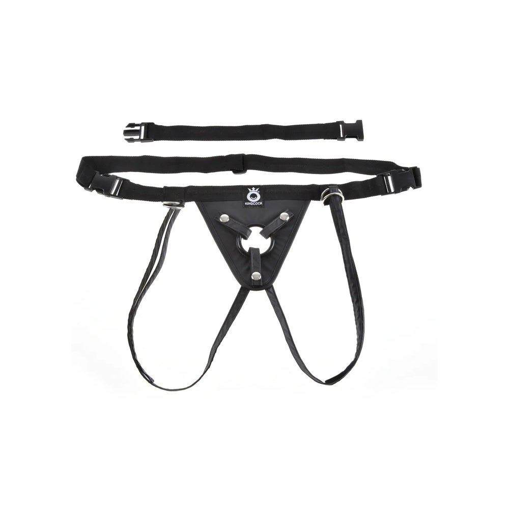 King Cock Fit Rite Harness Black