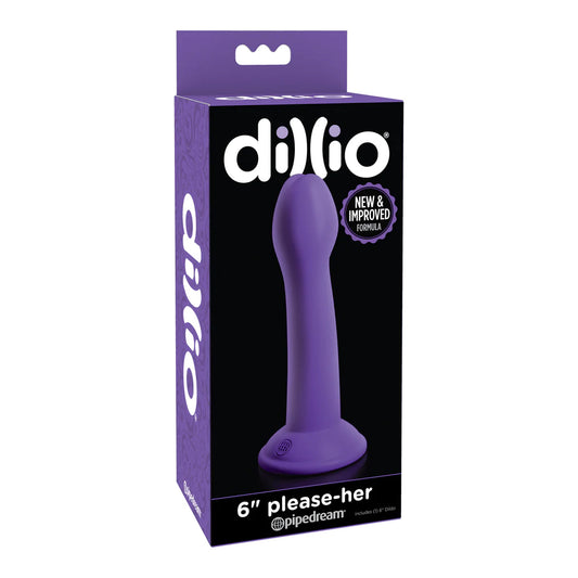 Dillio 6&quot; Please-Her Purple
