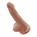 Load image into Gallery viewer, King Cock 6" Cock With Balls Tan
