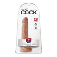 Load image into Gallery viewer, King Cock 6" Cock With Balls Tan
