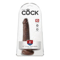 Load image into Gallery viewer, King Cock 6" Cock With Balls Brown
