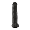 Load image into Gallery viewer, King Cock 15" Cock With Balls Black
