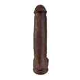 Load image into Gallery viewer, King Cock 15" Cock With Balls Brown
