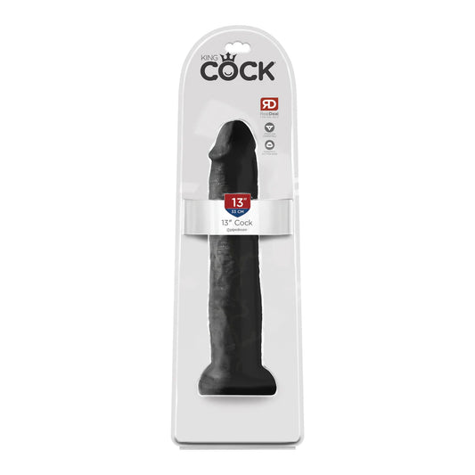 King Cock 13&quot; Cock Black