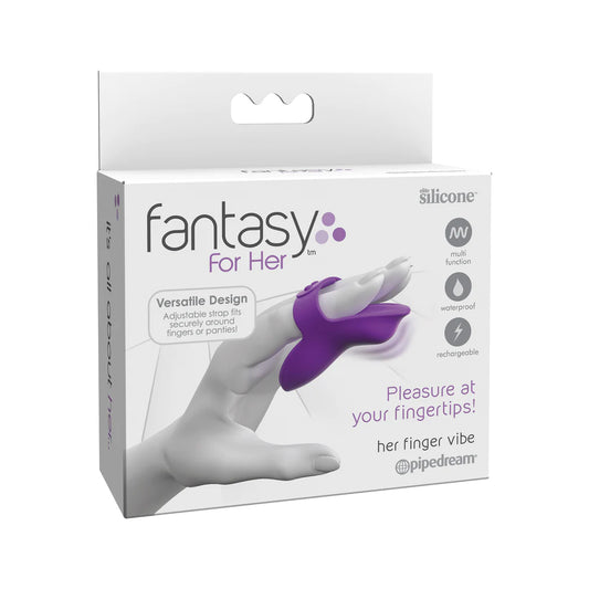 Fantasy For Her Her Finger Vibe Purple