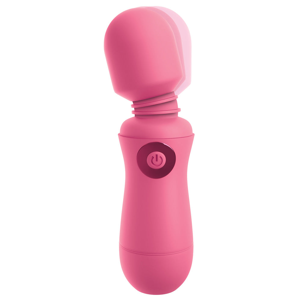 Omg! Wands #Enjoy Rechargeable Vibrating Wand Pink