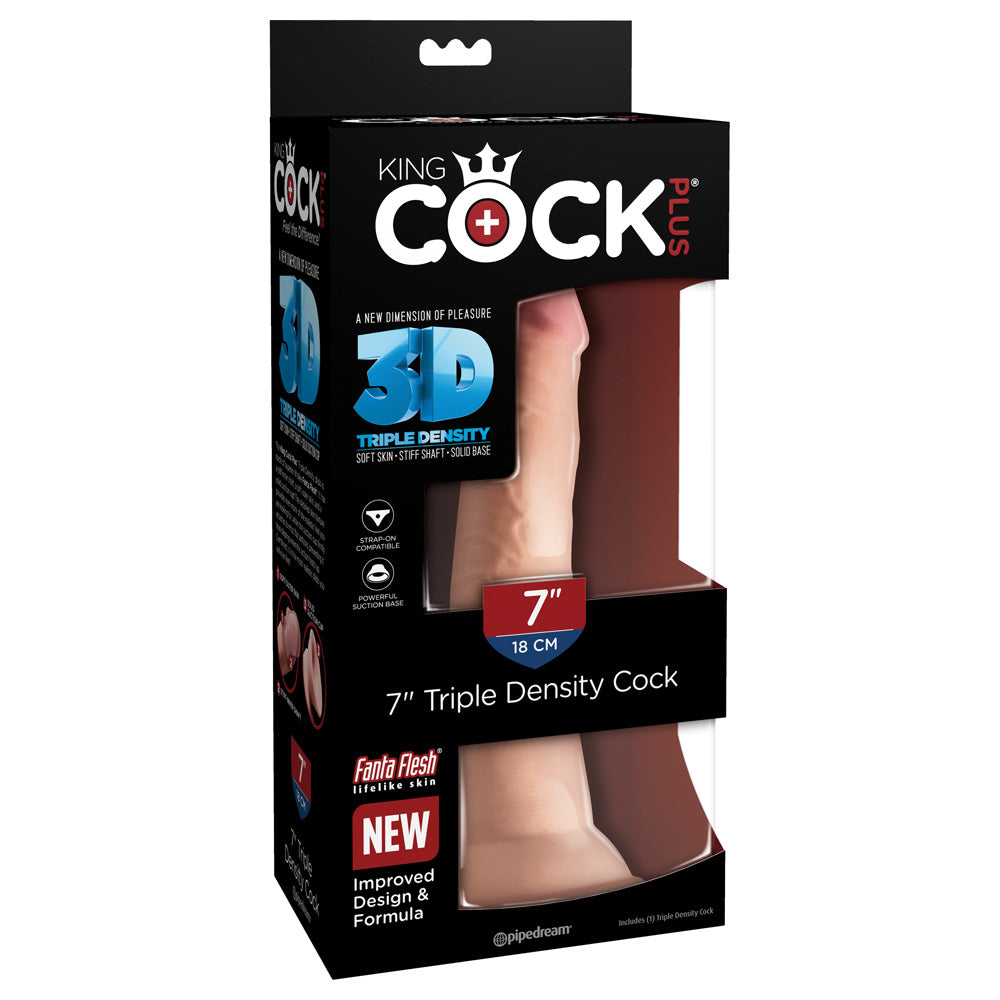 King Cock Plus 7&quot; Triple Density Cock