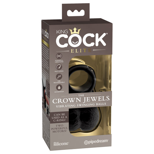 King Cock Elite The Crown Jewels Vibrating