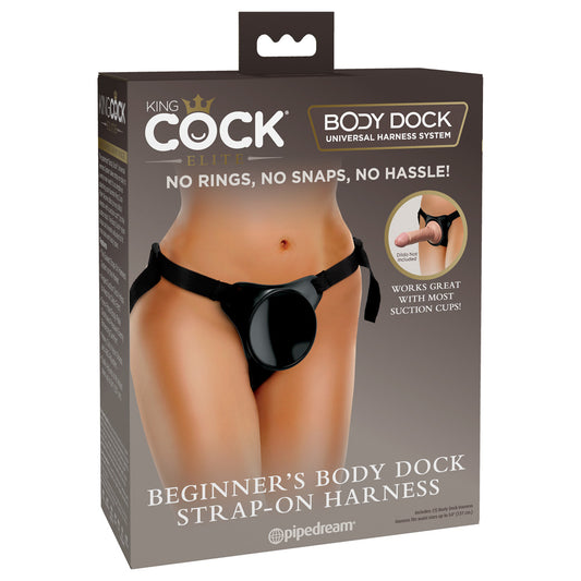 King Cock Elite Beginner&#39;s Body Dock Strap-On Harness
