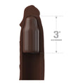 Load image into Gallery viewer, Fantasy X Tensions Elite 9'' Sleeve With 3'' Plug Brown
