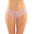 Load image into Gallery viewer, Poppy Crotchless Lace Panty Light Pink S/M
