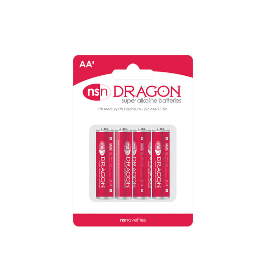 Dragon - 4Pk Alkaline Aa