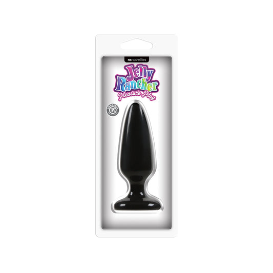 Jelly Rancher Pleasure Plug - Medium - Black