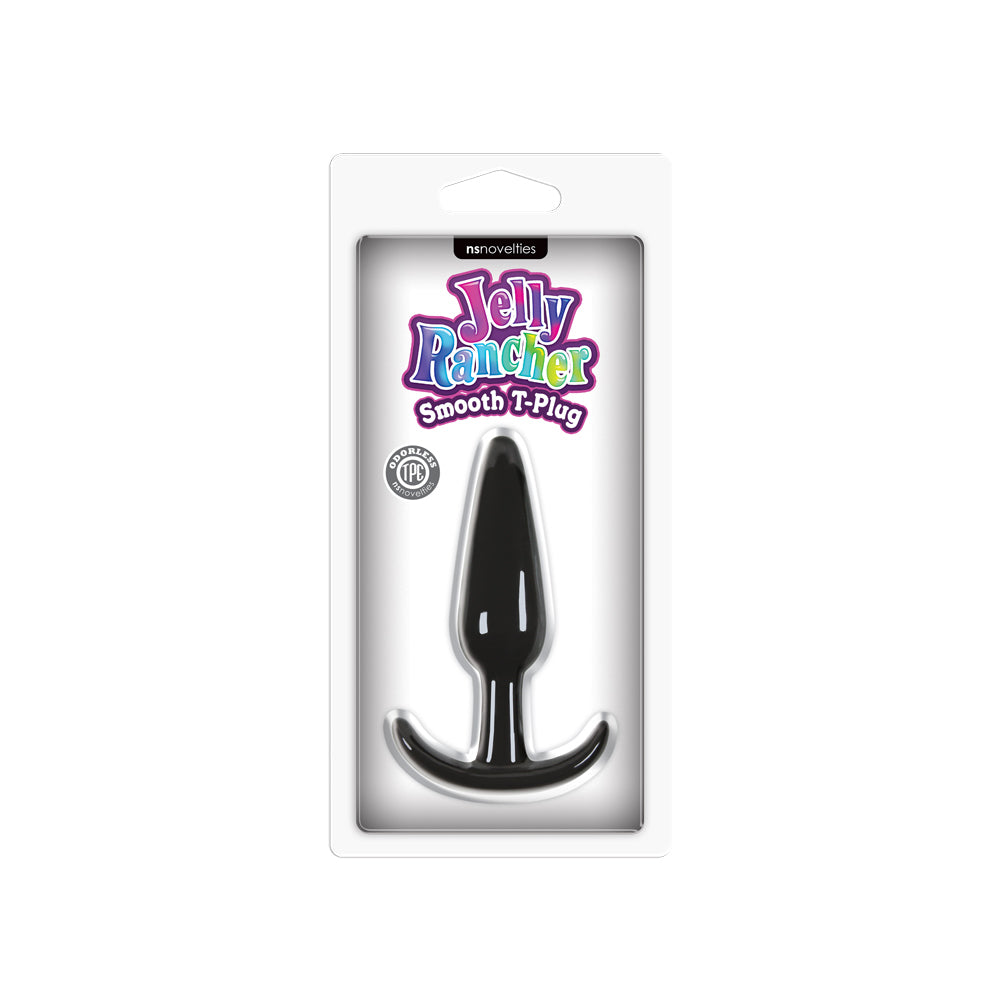 Jelly Rancher T-Plug - Smooth - Black