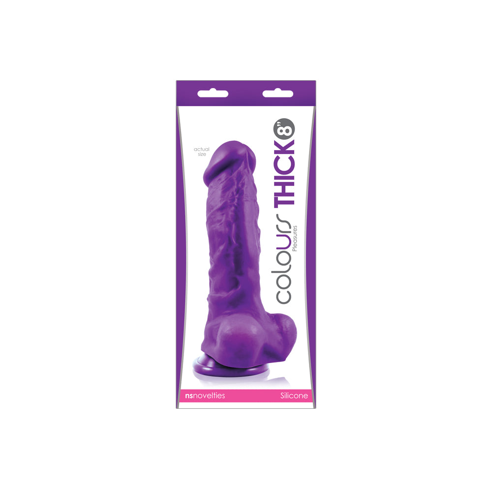 Colours Pleasures - Thick 8&quot; - Purple