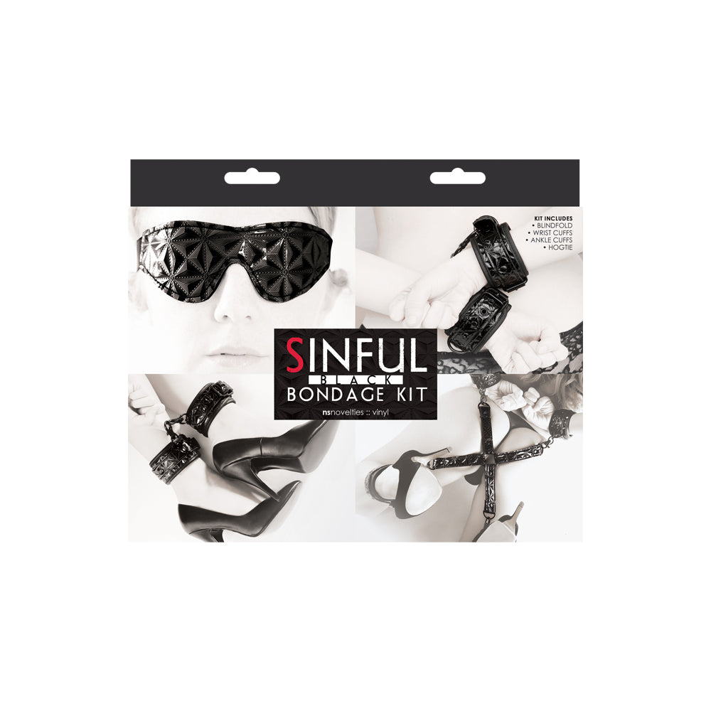 Sinful Bondage Kit Black