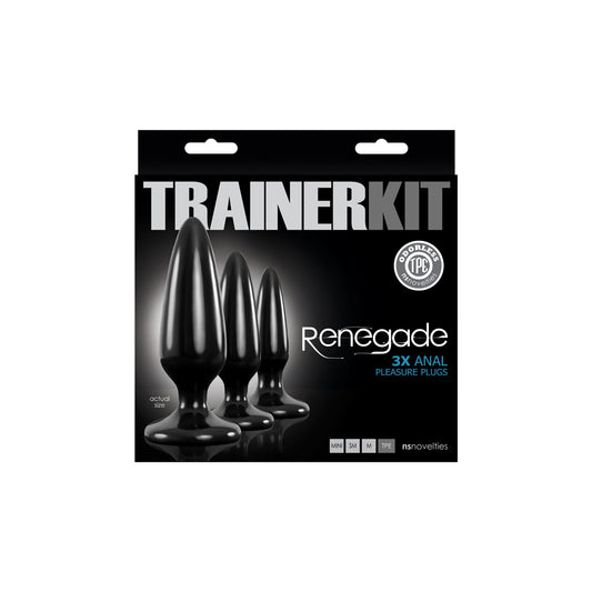 Renegade Pleasure Plug 3Pc Trainer Kit