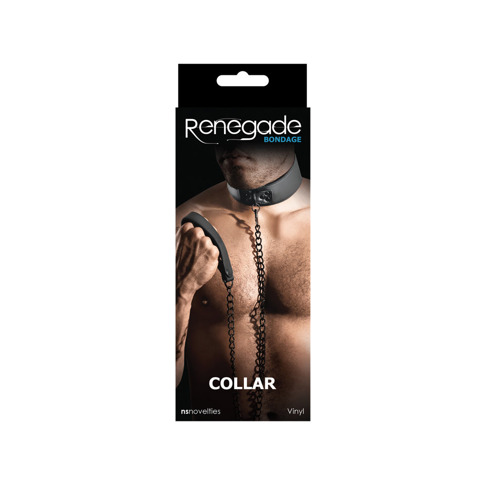 Renegade Bondage Collar Black