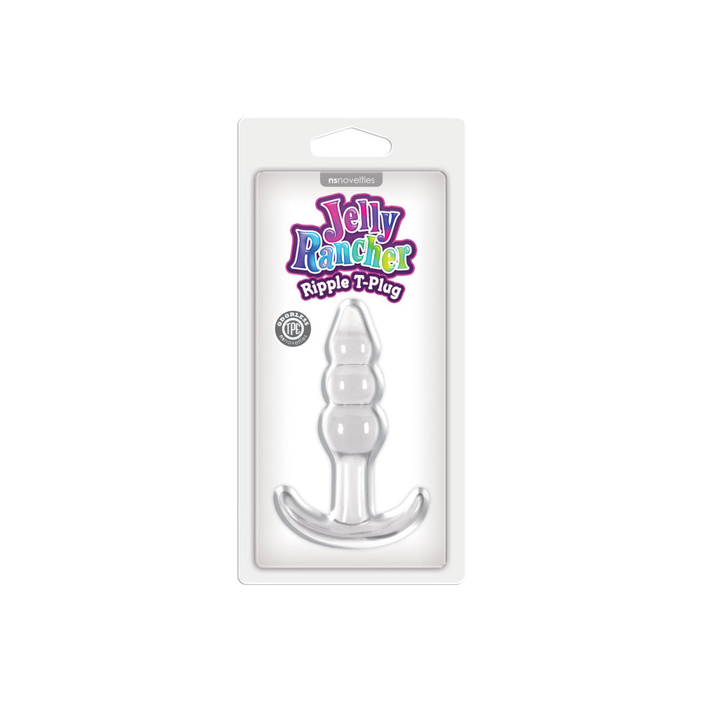 Jelly Rancher T-Plug Ripple Clear