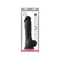 Load image into Gallery viewer, Colour-Soft 8" Soft Dildo Black
