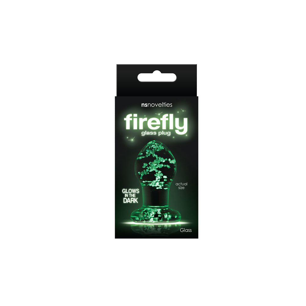 Firefly Glass Plug Small Clear