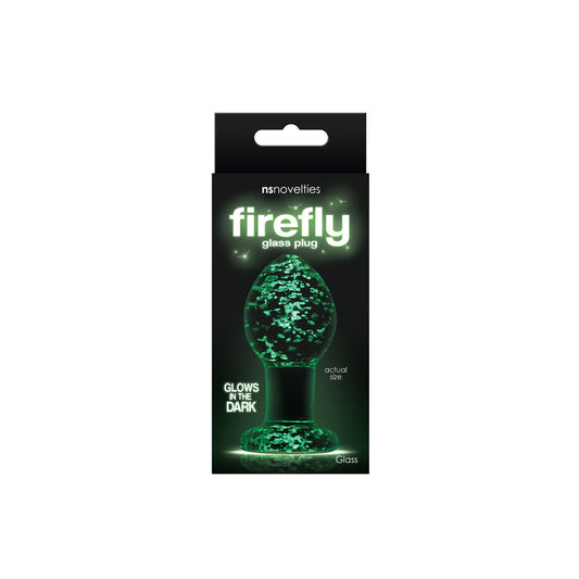 Firefly Glass Plug Medium Clear