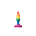 Load image into Gallery viewer, Colours Pride Edition Pleasure Plug Mini Rainbow
