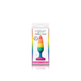 Load image into Gallery viewer, Colours Pride Edition Pleasure Plug Small Rainbow
