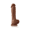 Load image into Gallery viewer, Colours Pleasures 8" Dildo Brown
