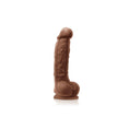 Load image into Gallery viewer, Colours Dual Density 5" Dildo Brown
