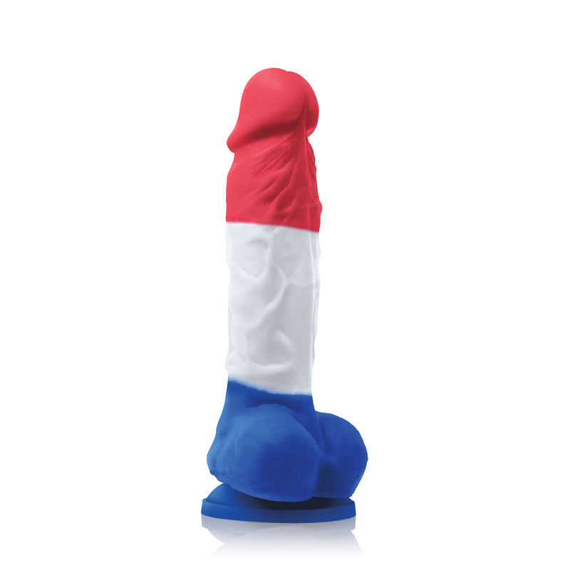 Colours Pleasures Tricolor 5&quot; Dildo