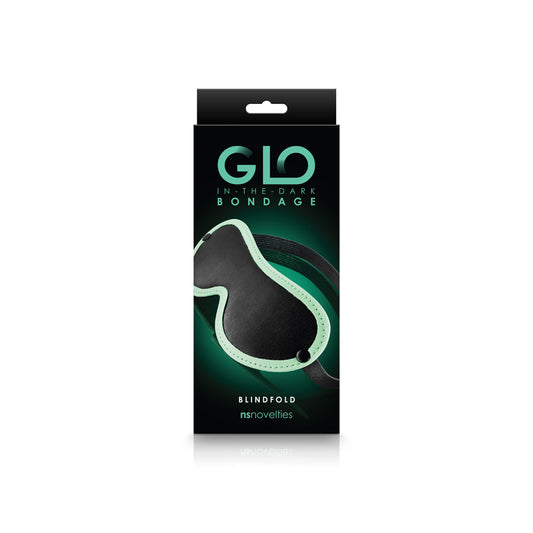 Glo Bondage Blindfold Green