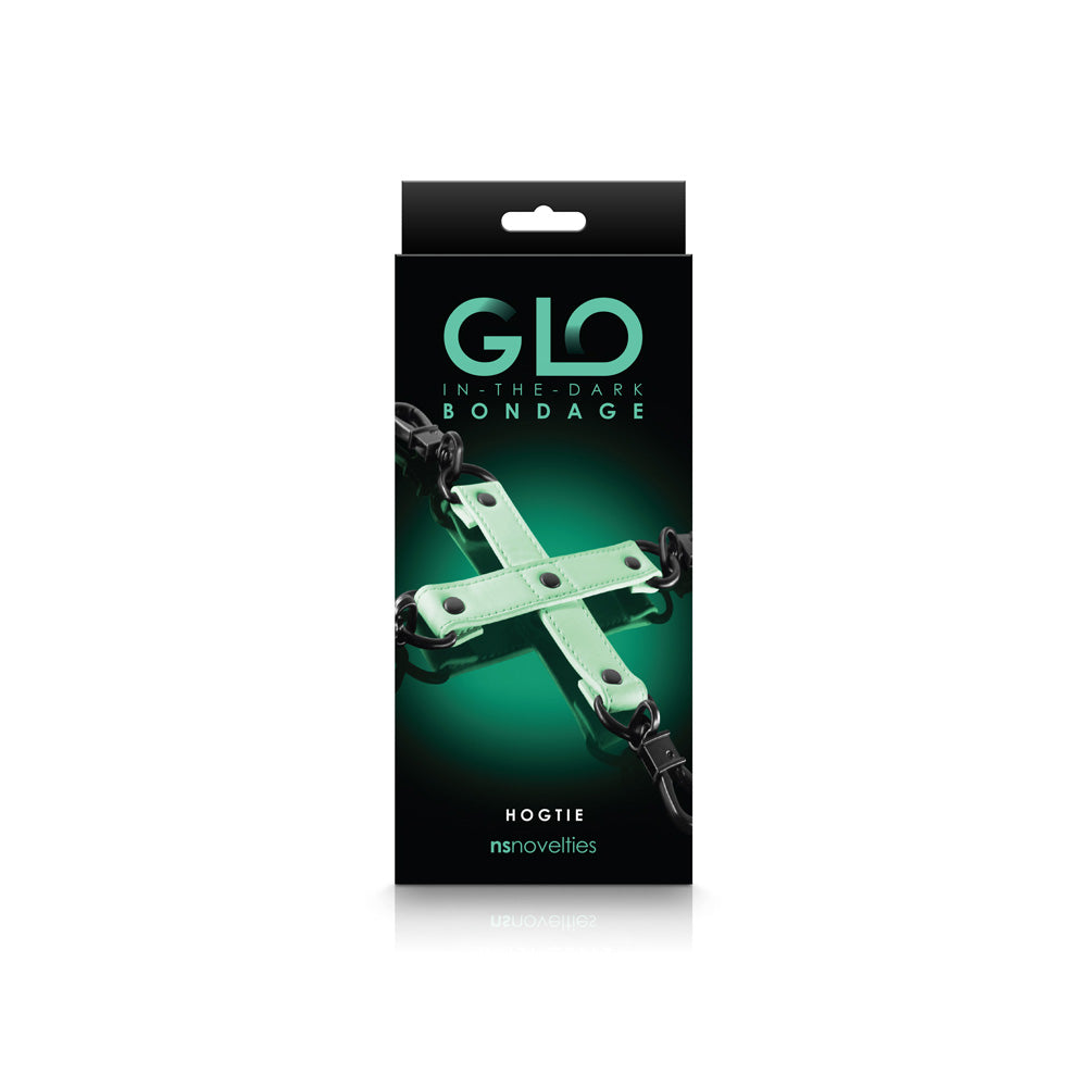 Glo Bondage Hog Tie Green