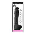 Load image into Gallery viewer, Colours Pleasures 10" Dildo Black
