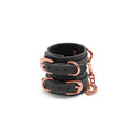 Load image into Gallery viewer, Bondage Couture Wrist Cuffs Black
