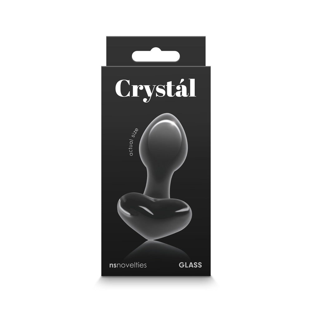 Crystal Heart Black