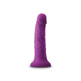 Load image into Gallery viewer, Colours Pleasures 7" Vibrating Dong Purple
