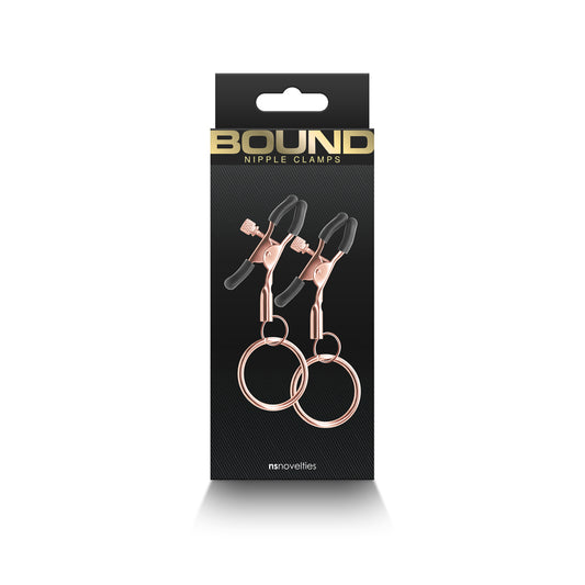 Bound Nipple Clamps C2- Rose Gold