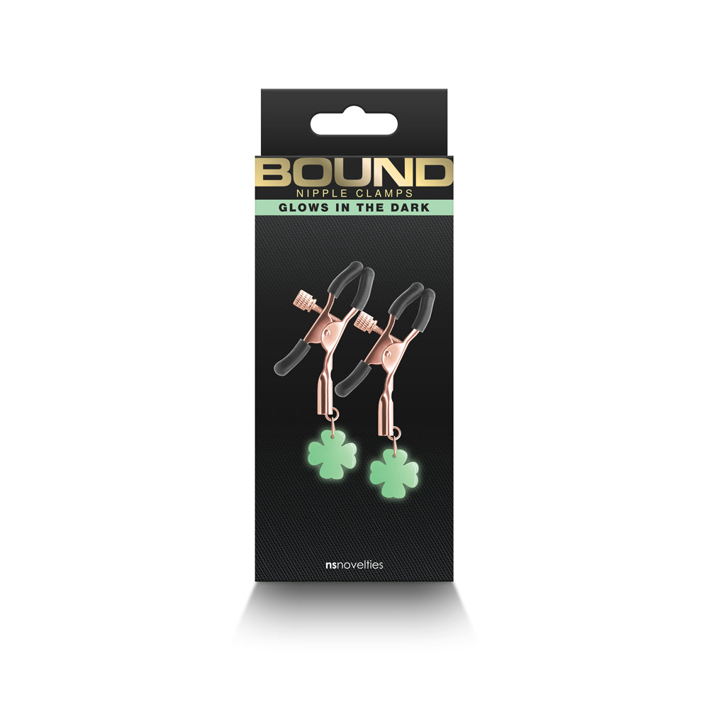 Bound Nipple Clamps G4 Rose Gold