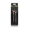 Load image into Gallery viewer, Bound Nipple Clamps D3 Rose Gold
