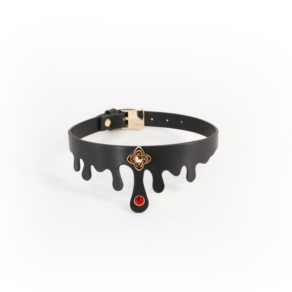 Hustler&#39;s Taboo Elvira Collar Black