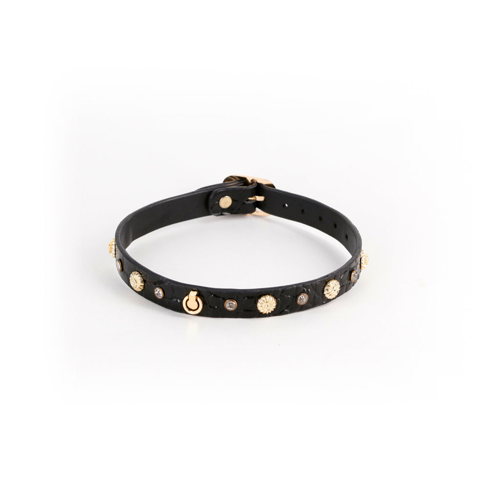 Hustler&#39;s Taboo Alina Collar Black