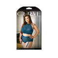 Load image into Gallery viewer, Shay Halter Top & Crotchless High Waist Panty 1X/2X
