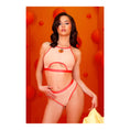 Load image into Gallery viewer, Just Peachy Halter Top & Cheeky Panty L/Xl
