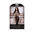 Load image into Gallery viewer, Take Your Time Crotchless Suspender Stockings & Pasties Set One Size
