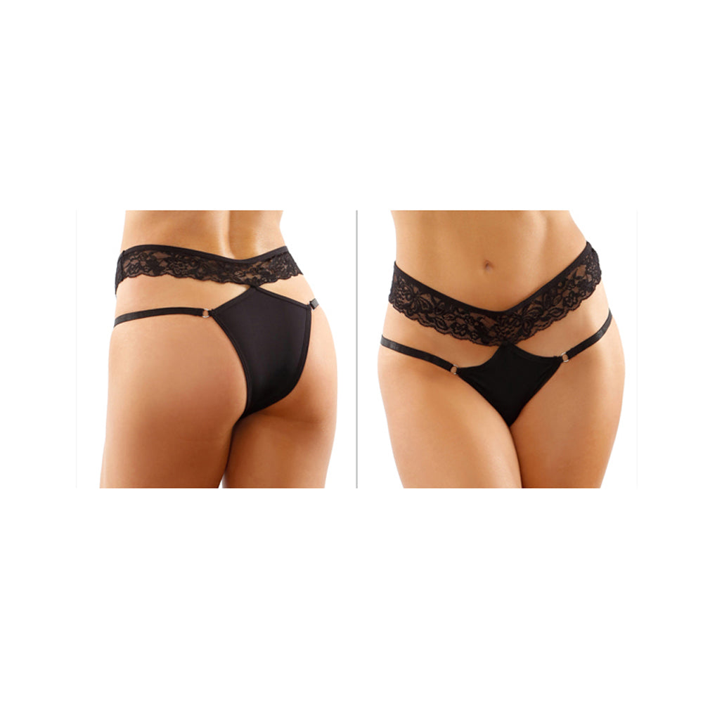 Ren Lace And Microfiber Panty S/M