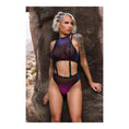 Load image into Gallery viewer, Stardust Halter Top & Suspender Bottoms M/L
