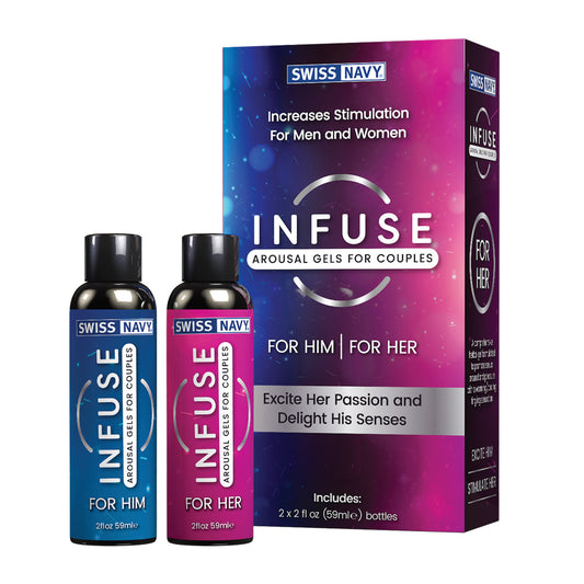 Swiss Navy Infuse 2-In-1 Arousal Gel For Him & Her 50 ml.