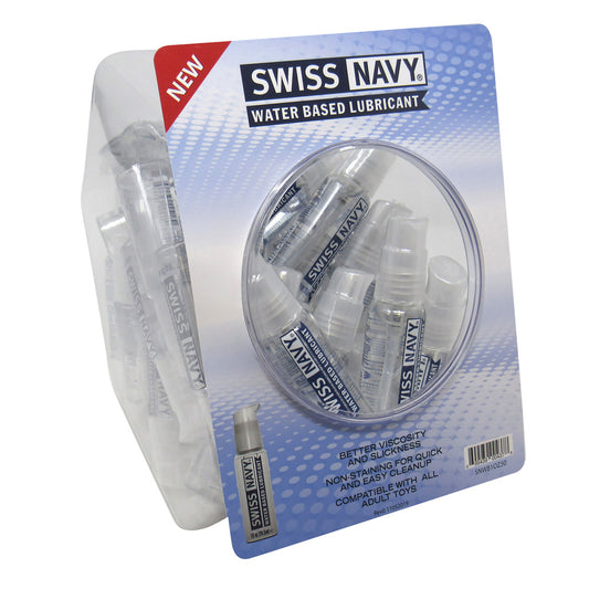 Swiss Navy Water-Based Lubricant 1 oz. 50Ct Fishbowl