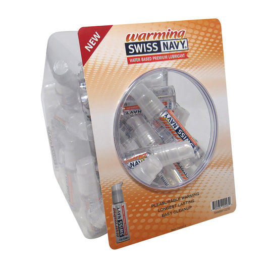Swiss Navy Warming Lubricant 1 oz. 50Ct Fishbowl